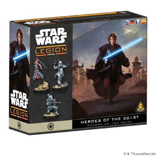 Star Wars Legion Heroes of the 501st Character Pack
